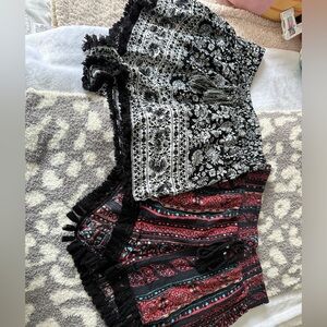 Beachy flowy shorts